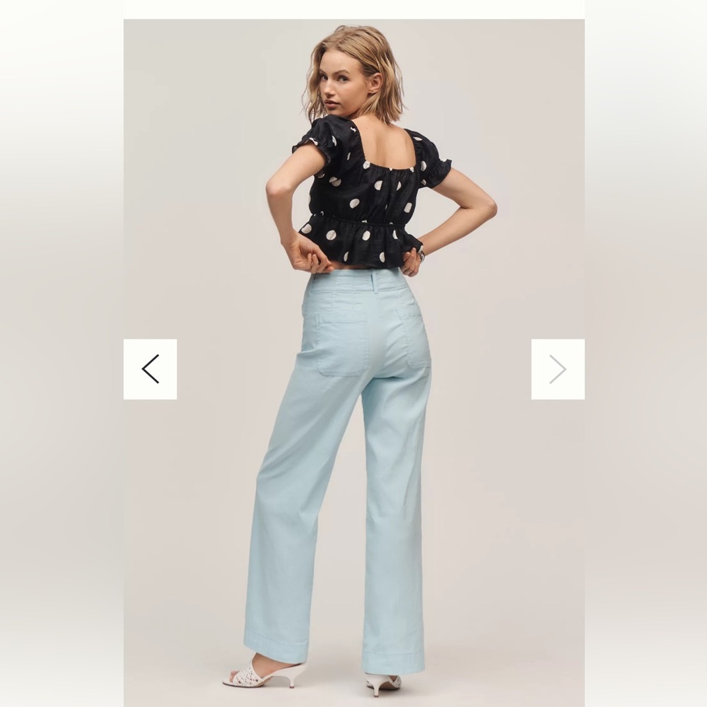 The Colette Magic Fabric Full-Length Pants by Maeve - Picture 2 of 6